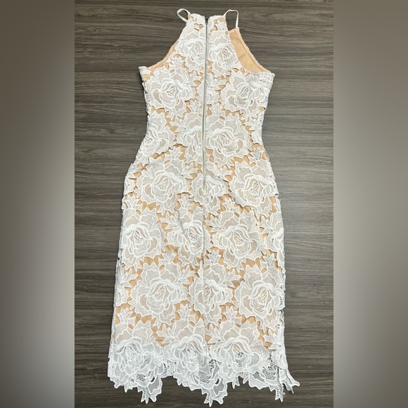 Lulu's Size XS Temps De L'Amour White Lace Dress - Picture 6 of 7